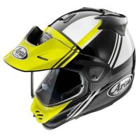 Arai TOUR-X5 Cosmic Fluor Yellow adventure helma vel.M